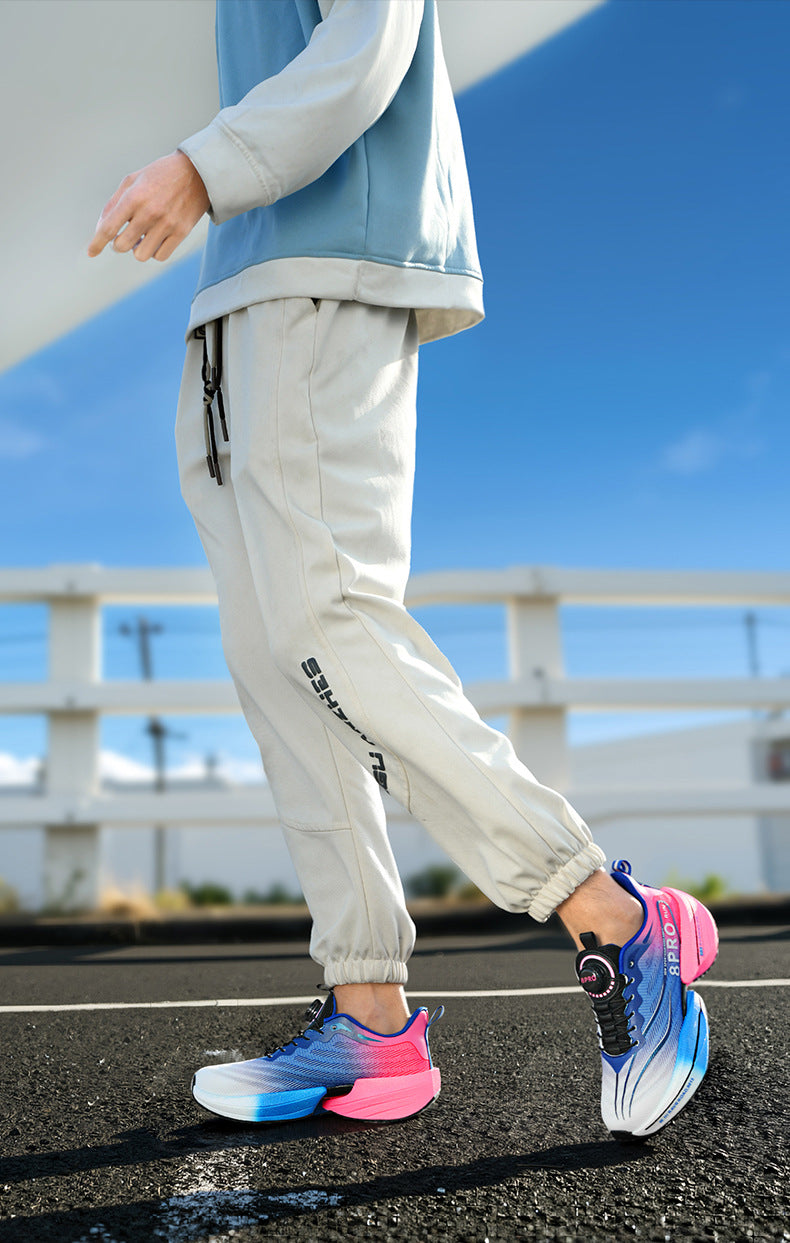 Red Rabbit8pro Hot-selling Parent-Child Breathable Running Shoes Professional Racing Anti-Slip Student Cushioning Rotating Button Sports Shoes - 图片 19