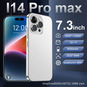 New Smartphone i15promax Large Screen Android Phone Direct Supply Overseas In-Stock All-in-One Machine
