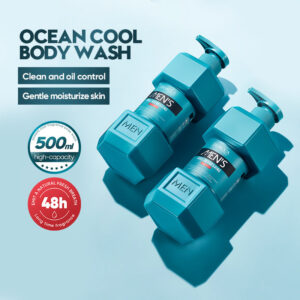Men's Ocean Refreshing Fragrance Shower Gel BIOAOUA  foreign trade wholesale of cleansing body wash