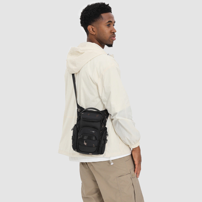 Tactical Cycling Leg Bag Motorcycle Waist Bag Men's Waterproof Multifunctional Motorcycle Crossbody Shoulder Bag Outdoor Sports Bag - 图片 27