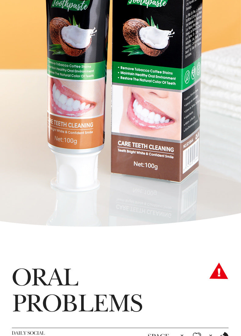 Toothpaste SADOER Vitamin C Coconut Oral Care Gum Protection Wholesale Live Streaming - 图片 13