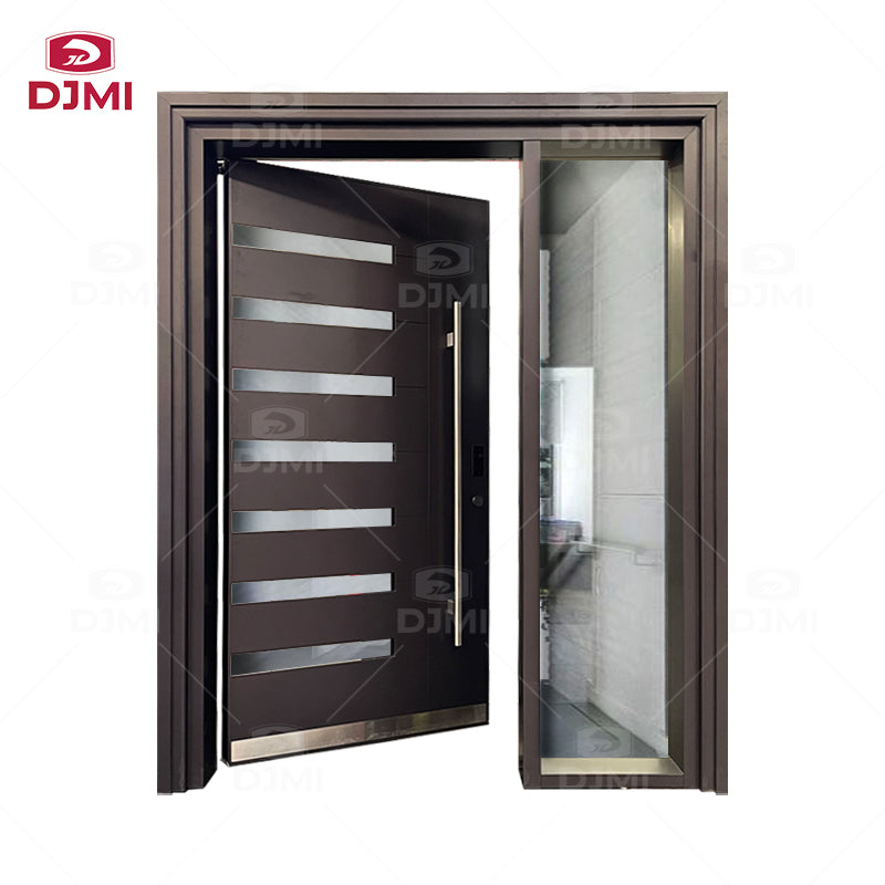 Luxury Design Security Doors Exterior Steel Custom Steel Main Door Villa House Security Steel Door