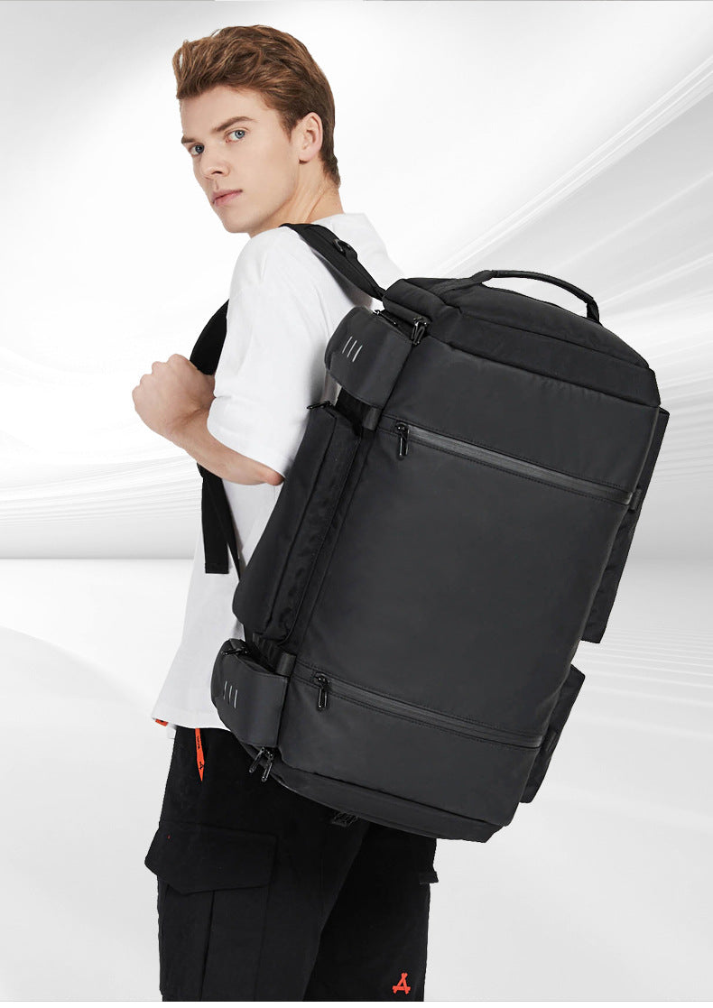 OZUKO Backpack Men's Water-Repellent Large Capacity Multi-Compartment Travel Laptop Bag Outdoor Sports Bag - 图片 8