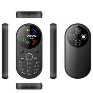 1.771-inch Round Mini Functional Phone for Elderly Dual SIM Dual Standby Backup Elderly Phone Wholesale