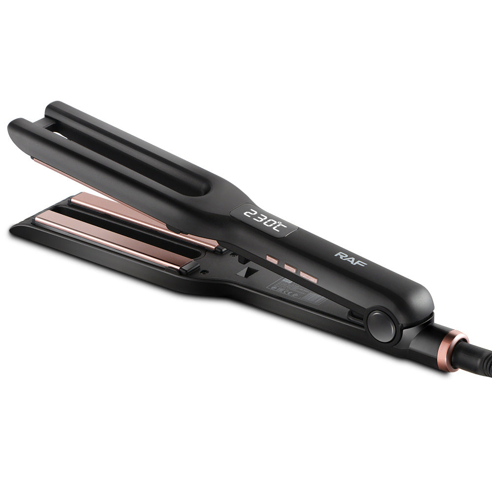 RAF Portable Hair Curler Dormitory Home Fluffy Straight Hair Heating Clip Board Easy To Carry Multi-Functional Curling Iron - 图片 5