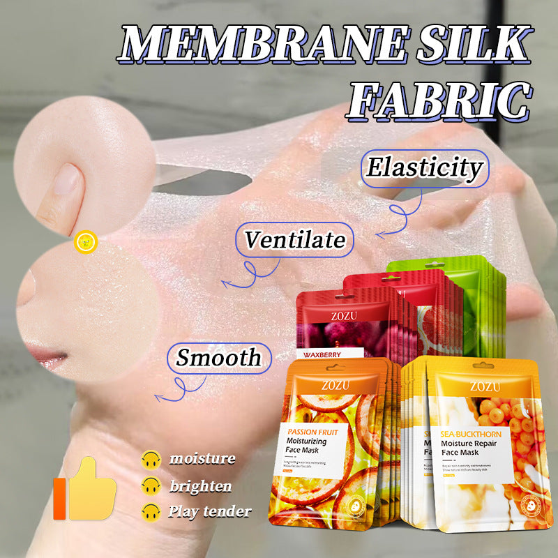 Fruit Mask25g ZOZU Bayberry Hydrating Sea Buckthorn Fruit Moisturizing Green Grape Skin Rejuvenation Cross-Border Wholesale - 图片 5