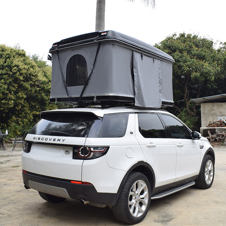 FRP Automatic Hard Shell Car Roof Top Tent SUV Waterproof Outdoor Camping Lightweight Quick Open for Self-Driving Tours - 图片 12