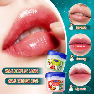 Christmas Hand Cream Lip Balm Combo Set SADOER Anti-chapping Moisturizing  Wholesale