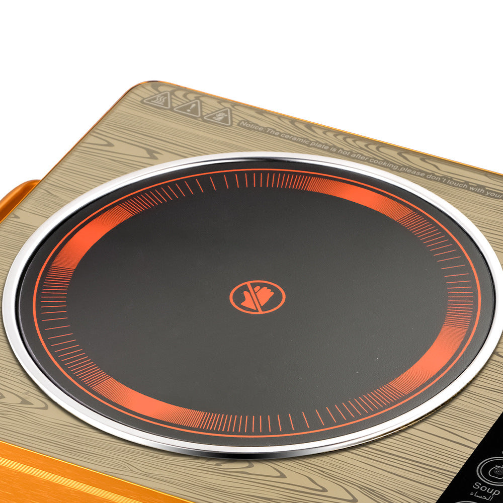 RAF European Standard Electric Ceramic Stove for Home Use, Multi-Functional, High Power, Multi-Setting, Stir-Frying, Hot Pot, Infrared Induction Cooker, Countertop Electric Stove - 图片 15