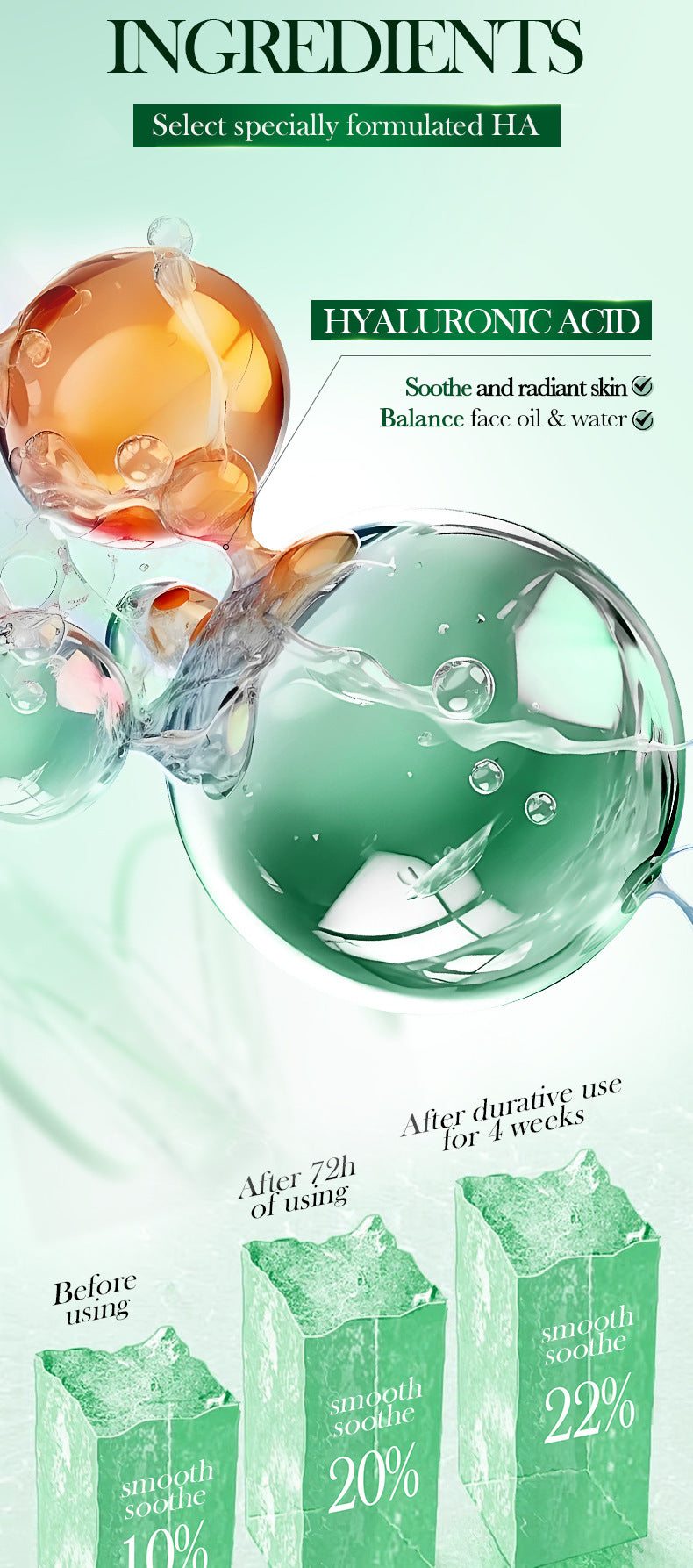 Skin Rejuvenation and Brightening Serum SADOER Moisturizing and Hydrating Essence Gel Cross-Border Wholesale - 图片 43