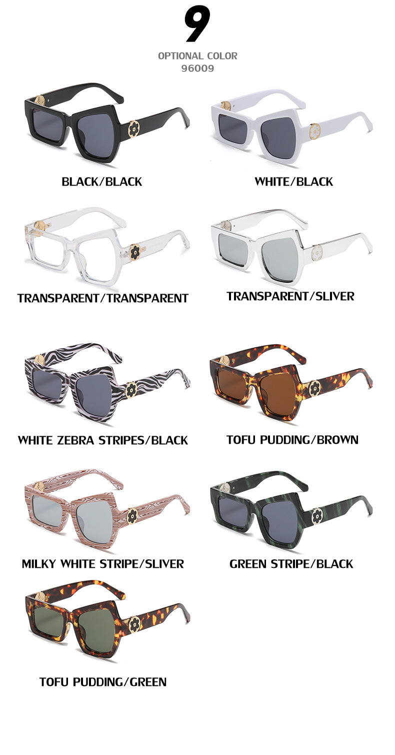 European and American Steampunk Sunglasses Unique Irregular Outdoor Sun Protection Sunglasses for Men High-end Glasses Wholesale - 图片 25