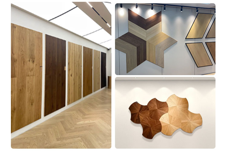 B-Class Fire Resistant Engineered Oak Hardwood Flooring Custom Solid Wood Floor Waterproof Anti-slip Surface Stable Outdoor Park - 图片 24