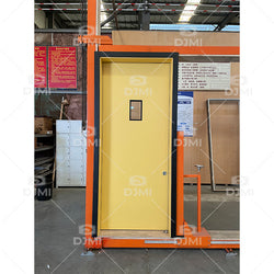 Factory Wholesale Aluminum Wood Ecological Doors for Houses Interior Modern Design Black Steel Frame Interior Wooden Door - 图片 11