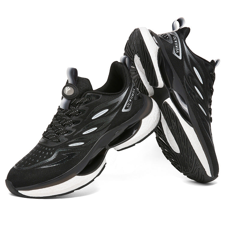 Summer Breathable Men's Shoes2025New Youth Sports Casual Running Shoes Student Lightweight Dad Mesh Trendy Shoes - 图片 28