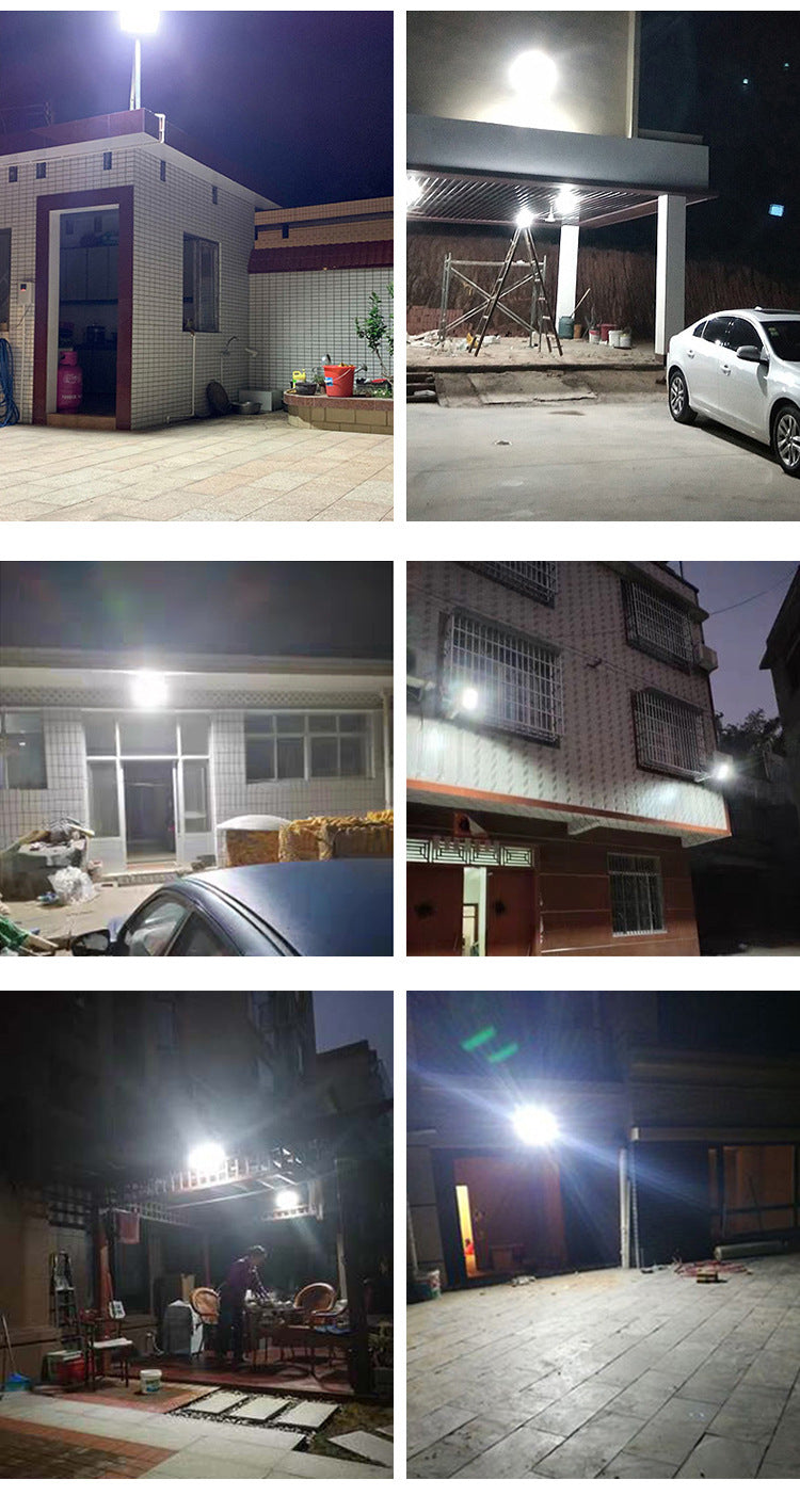 Super Bright New Rural Household LED Street Light Indoor/Outdoor IP65 Flood Light Waterproof Iron ABS for Roads Solar Panels - 图片 22
