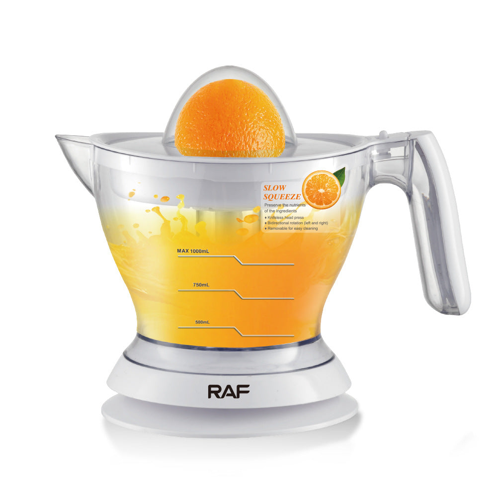 RAF EU Standard Electric Fresh Orange Juicer Household Automatic Juicer Lemon Orange Juice Machine Small Portable617 - 图片 12