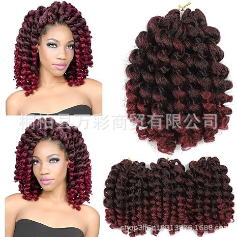 Cross-border Wigs for European and American Women WandCurl Foreign Trade Curly Hair Braids In Stock Wholesale Screw Curl Bangs Lazy Style - 图片 18