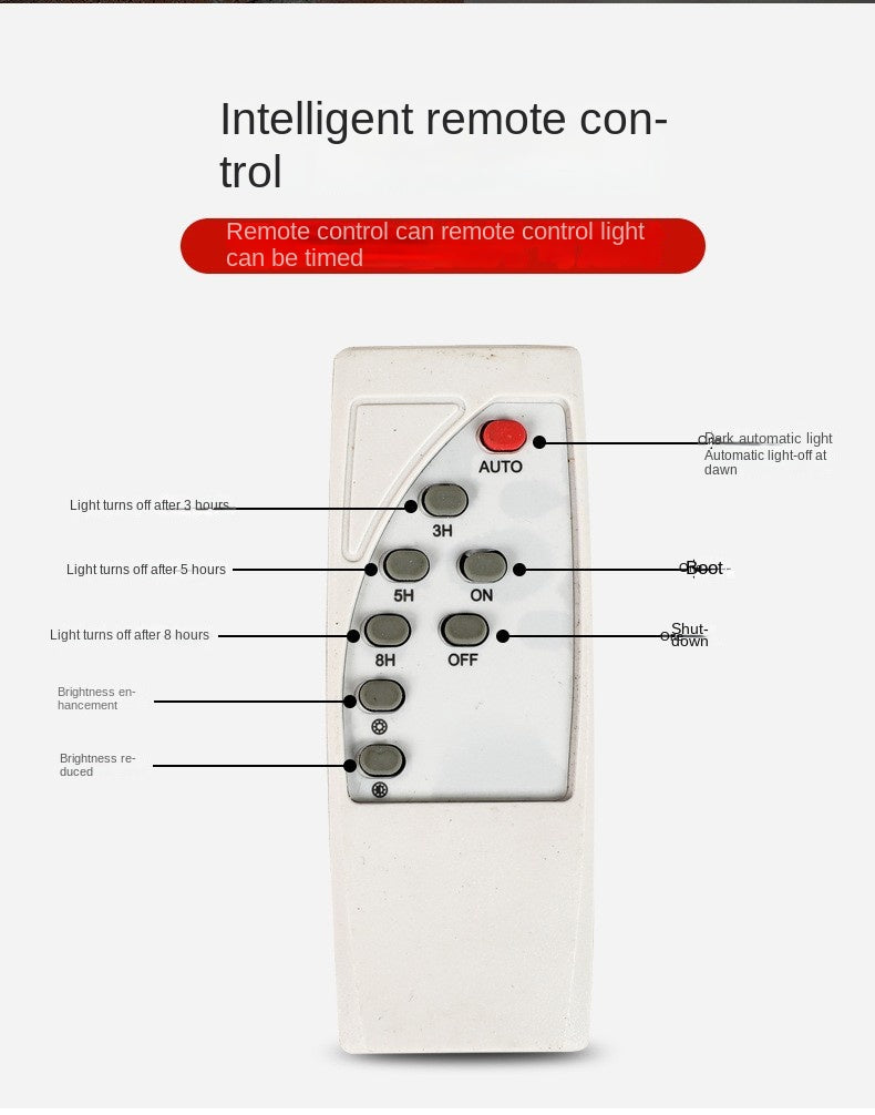 1000W Solar Light Outdoor Waterproof Super Bright Garden Light Yard Community Square LED Solar Floodlight Wholesale - 图片 17