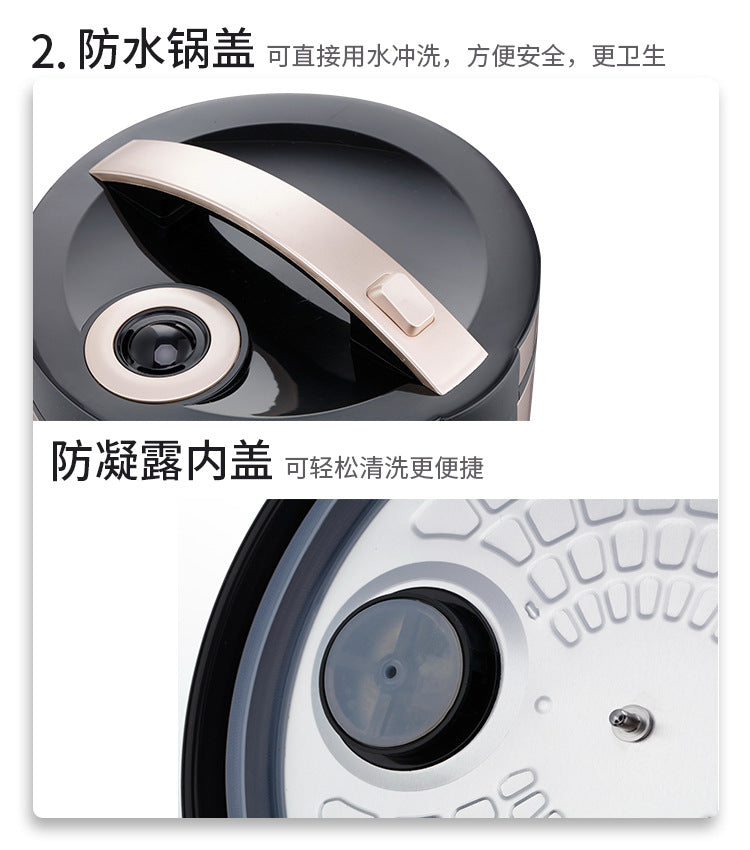 RAF European Standard Rice Cooker Smart6L Fully Automatic Health-Preserving Household Stainless Steel Rice Cooker Multi-Functional - 图片 15
