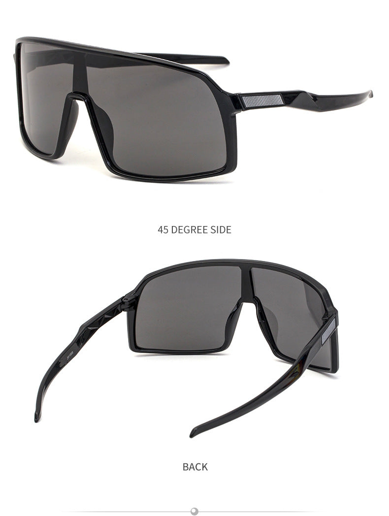 New Colorful Cycling Glasses for Men1998One-piece sunglasses European and American fashion outdoor sports sunglasses - 图片 48