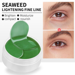 MOIKA Full Seaweed Fine Line Reducing Eye Mask Wholesale Eye Care Export Firming Boswellic Acid Anti-Wrinkle