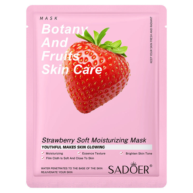 Fruit Mask SADOER Avocado Rose Hydrating Moisturizing Tablets Cross-border Foreign Trade Skincare Wholesale - 图片 7