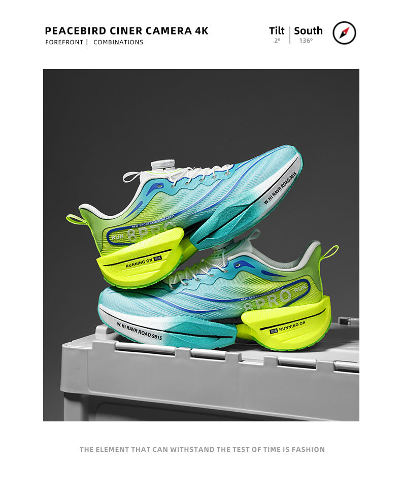 Red Rabbit8pro Hot-selling Parent-Child Breathable Running Shoes Professional Racing Anti-Slip Student Cushioning Rotating Button Sports Shoes - 图片 18