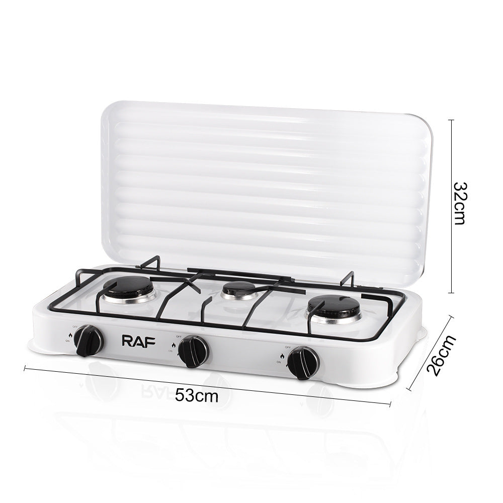 RAF Multifunctional Household Small Electric Stove Wholesale Three-Burner Gas Stove Small Household Appliance Liquefier R8035 - 图片 20