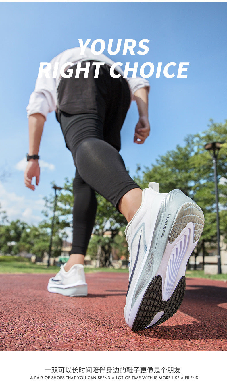 2025Plus Size Sports Shoes Racing Training Carbon Plate Sports Shoes Lightweight Men and Women Autumn Running Shoes - 图片 29