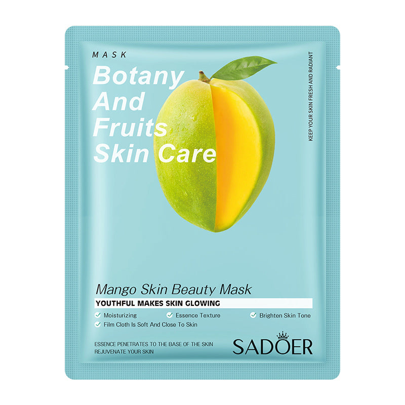 Fruit Mask SADOER Avocado Rose Hydrating Moisturizing Tablets Cross-border Foreign Trade Skincare Wholesale - 图片 15