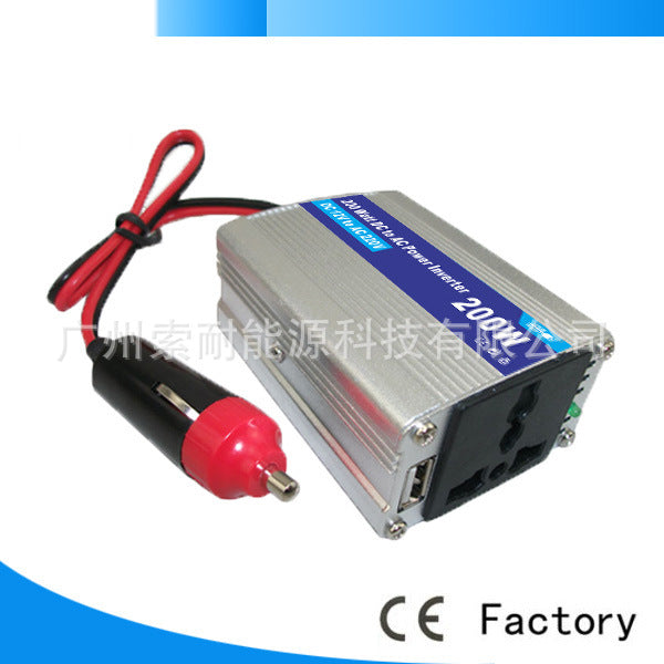 Vehicle Inverter200W DC12V Turn AC110V/220V Lazada Shopee E-commerce Export - 图片 10