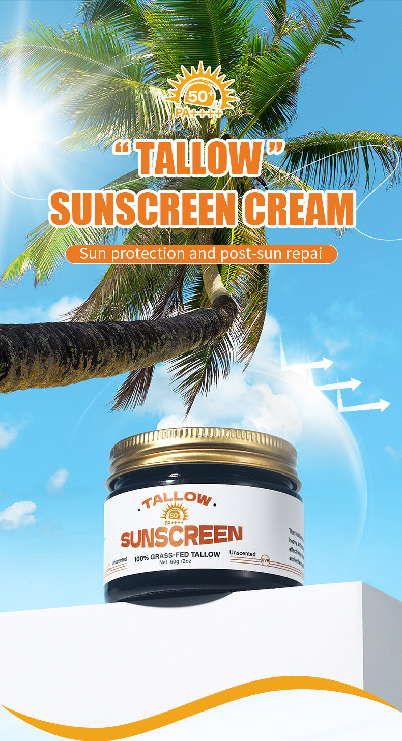 In Stock Cow Fat Sunscreen Honey Cow Oil Cream Dry Moisturizing Skin Care Cow Fat Sunscreen Lotion Bare Face Cream - 图片 6