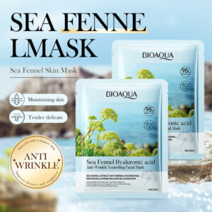 Sea Fennel Hyaluronic Acid Mask25ml  BIOAOUA Hydrating, Moisturizing, and Nourishing Cross-Border Wholesale
