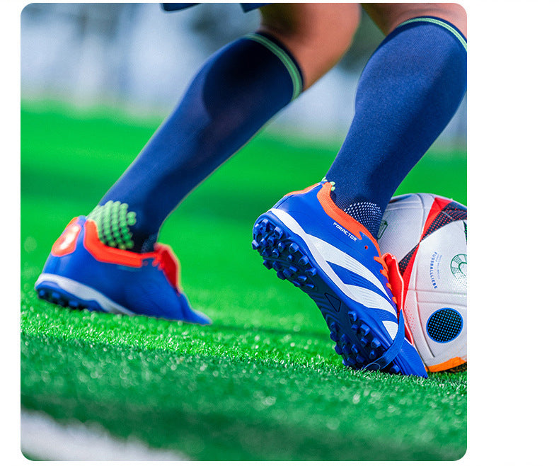 World Cup Football Shoes Men's New Style Grassland Competition AG Spike TF Broken Nails Adult Youth Student Sports Training - 图片 59