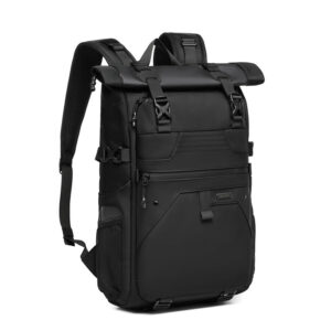 OZUKO Casual Backpack Backpack School Bag Large Capacity Waterproof Computer Bag Unisex Travel Commuting Bag