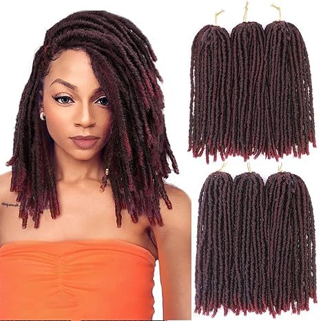 Europe and america cross border TEMU African Synthetic Hair Straight Gypsy Wig Hollow Braid straight Faux Locs - 图片 23
