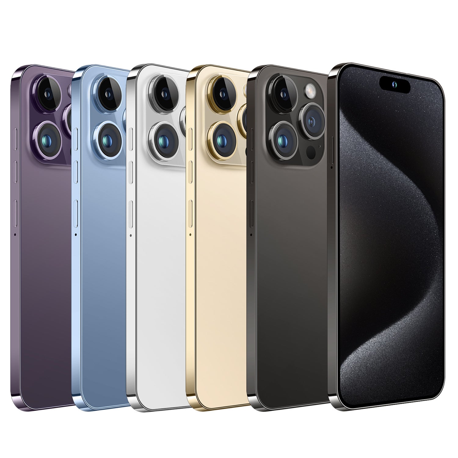 I15 ProMax Lingdong Island4+64G 6.5Inch Large Screen True4G Octa-Core Smart New Phone - 图片 5