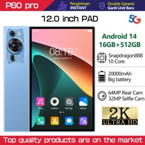 P60 Pro Android Smart Tablet PC16+512G Exclusively for Overseas E-commerce(Popular)