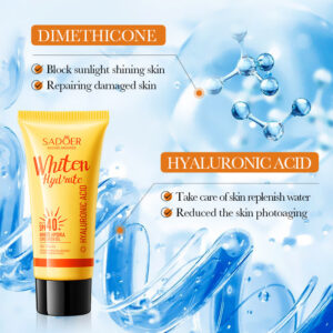 Sunscreen Gel SADOER Water Whitening Anti Light Old Exfoliating Sunscreen Cross-Border Foreign Trade Wholesale