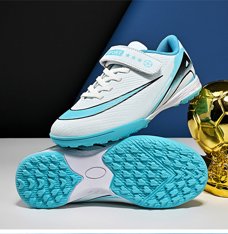 2025World Cup Children's Soccer Shoes Boys Youth Students Girls Spike Long Spike Competition Training Sports Shoes - 图片 38