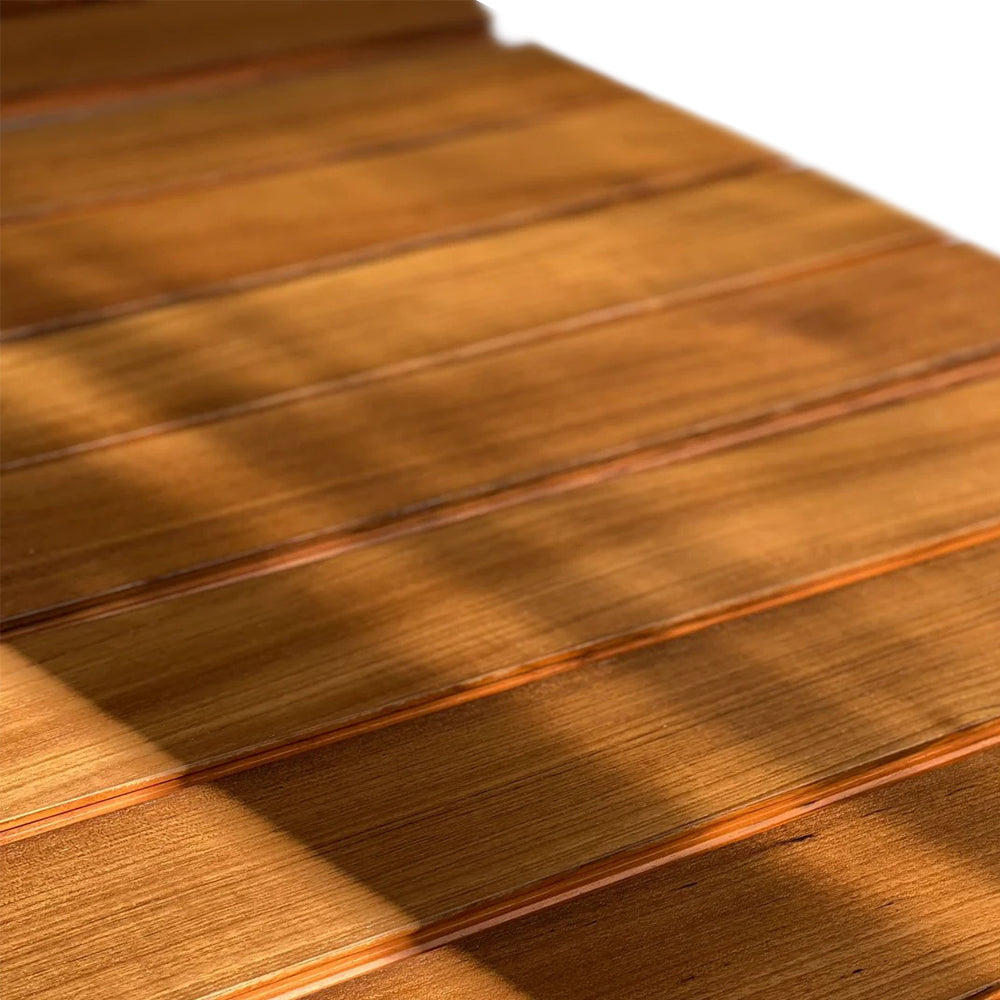 Premium Three-Layer Engineered Teak Hardwood Flooring, Splash Protection, Smooth Surface and Custom Options for Living Spaces - 图片 16