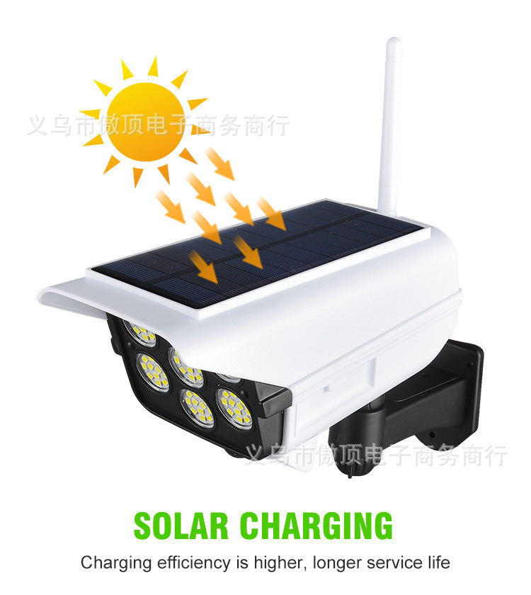 Solar Simulation Surveillance Light Outdoor Lighting LED Human Body Sensor Anti-Theft Light Garden Light Street Light - 图片 25