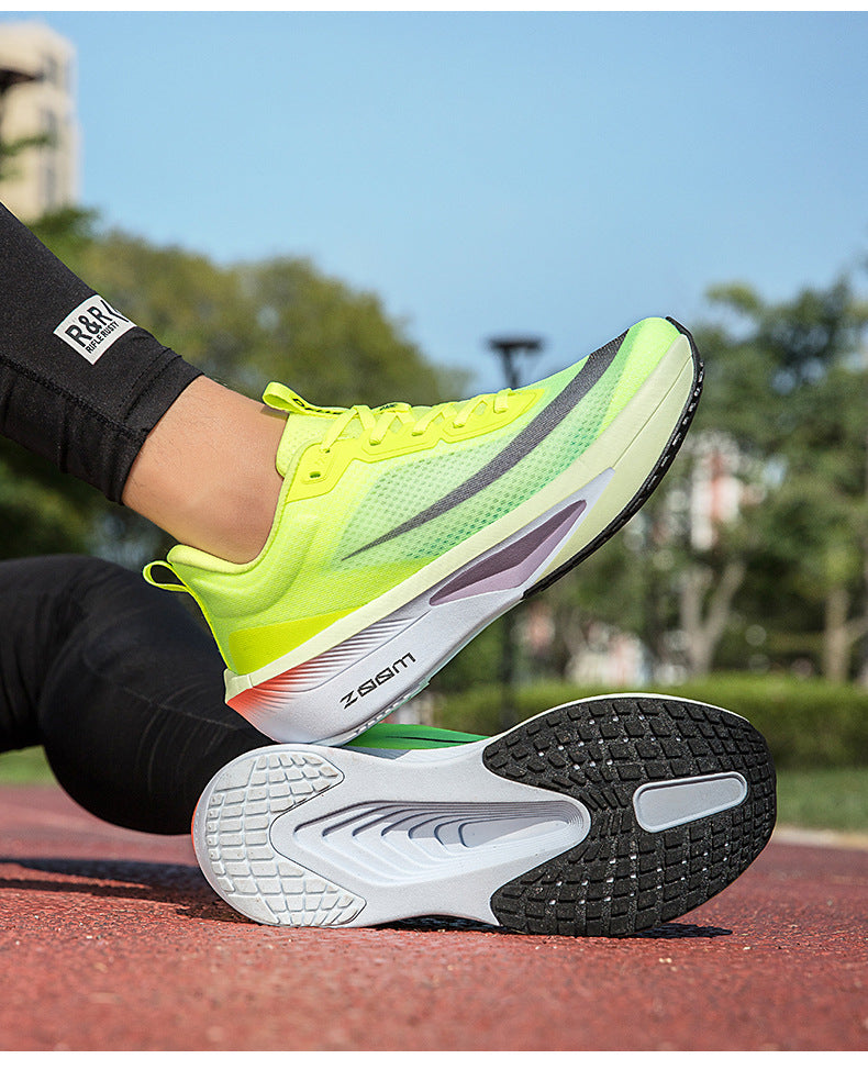 2025Plus Size Sports Shoes Racing Training Carbon Plate Sports Shoes Lightweight Men and Women Autumn Running Shoes - 图片 20