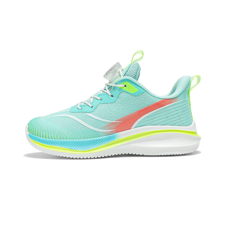Men's and Women's Children's Running Shoes Lightweight Soft Sole Night Light Kids Shoes Men's Racing Student Mesh Sports Shoes Non-Slip Sole - 图片 7