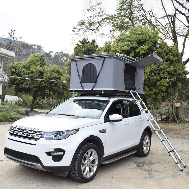 FRP Automatic Hard Shell Car Roof Top Tent SUV Waterproof Outdoor Camping Lightweight Quick Open for Self-Driving Tours - 图片 9