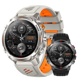 HT37Smart Watch1.46inch Bluetooth Call Heart Rate Pedometer GPS Beidou Positioning Three-Proof Sports Track