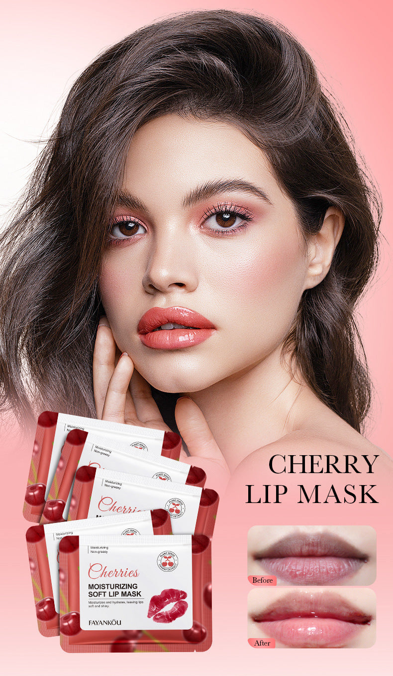 Plant and Fruit Lip Mask Series FAYANKOU Moisturizing Anti-Chap Hydrating Lip Patches Cross-Border Wholesale - 图片 13