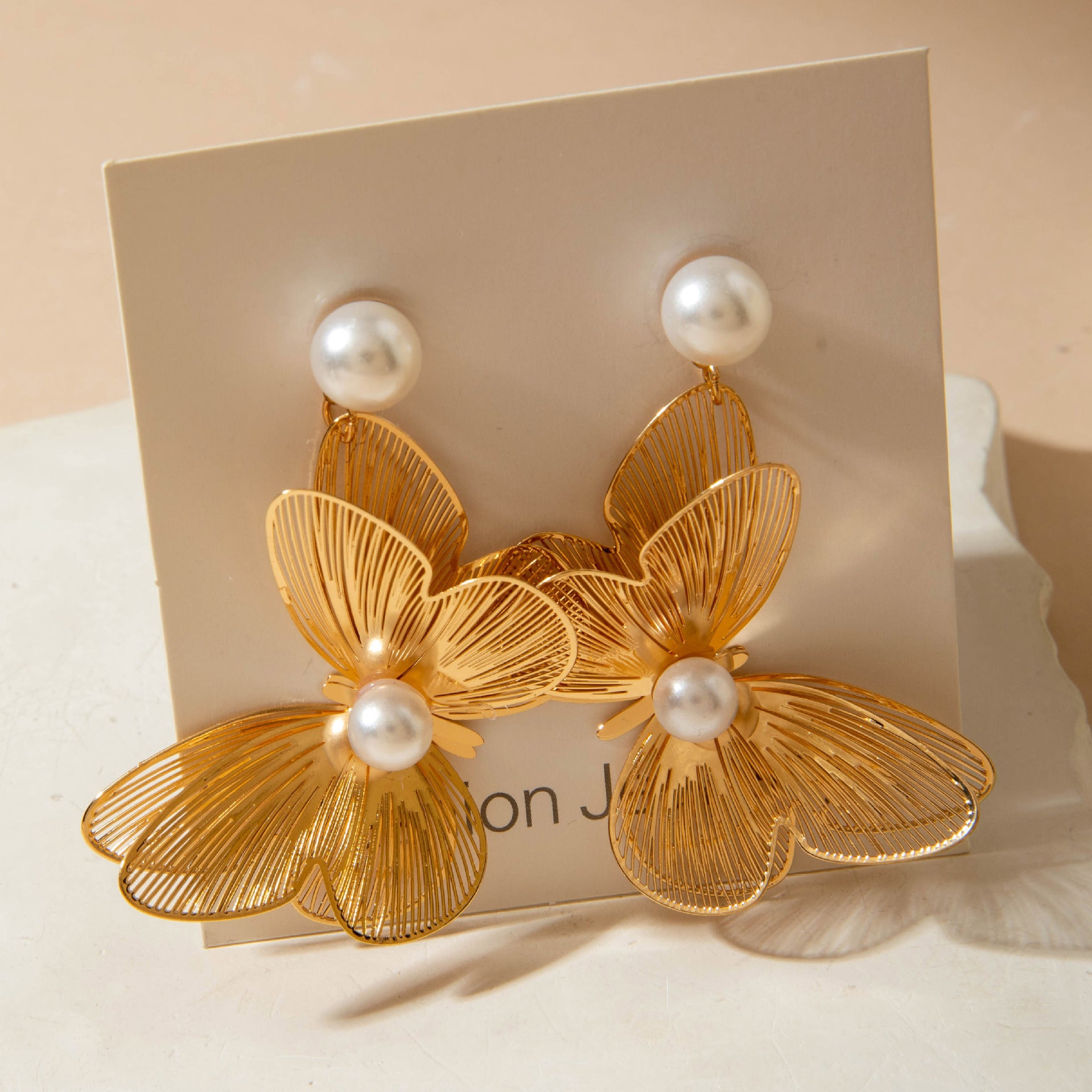 European and American Niche Ginkgo Leaf Tassel Necklace Design Sense Retro Pull-out Imitation Pearl Choker Jewelry choker - 图片 58