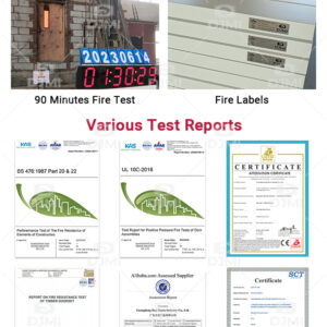 Modern Wood Door Design Nature Veneer Solid Wood Door Bedroom Interior Walnut Wooden Door