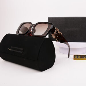 European and American High-End Sunglasses for Women, New Trendy Sunglasses for Men, Large Frame Wide-Leg Glasses, Fashionable UV Protection Polarized Glasses